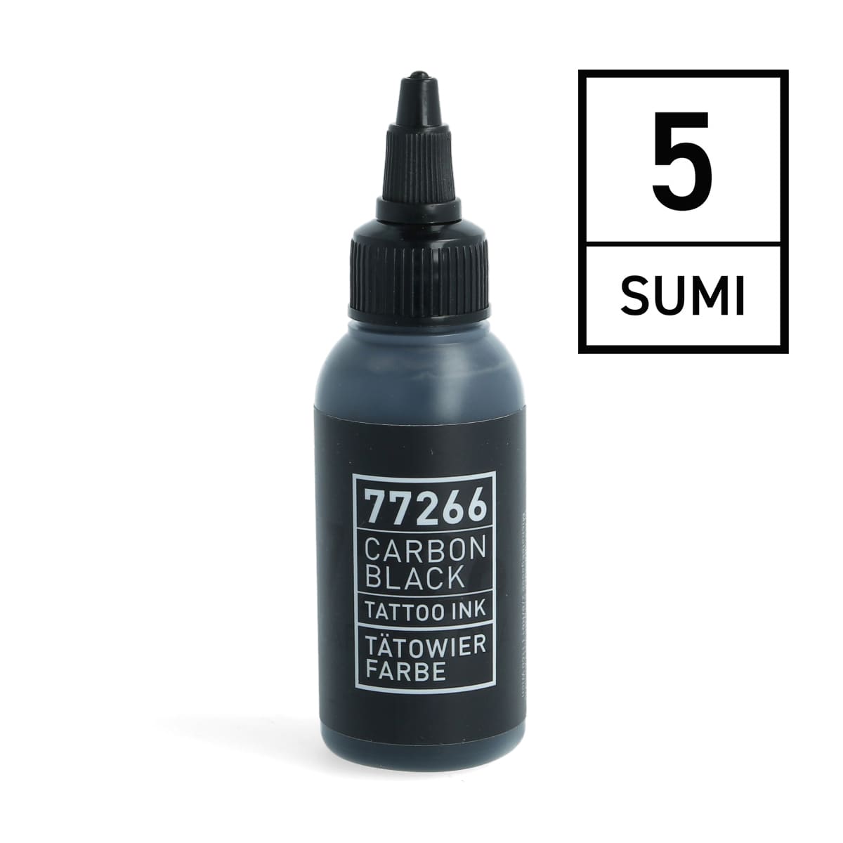 Carbon Black - Tattoofarbe - Sumi 05