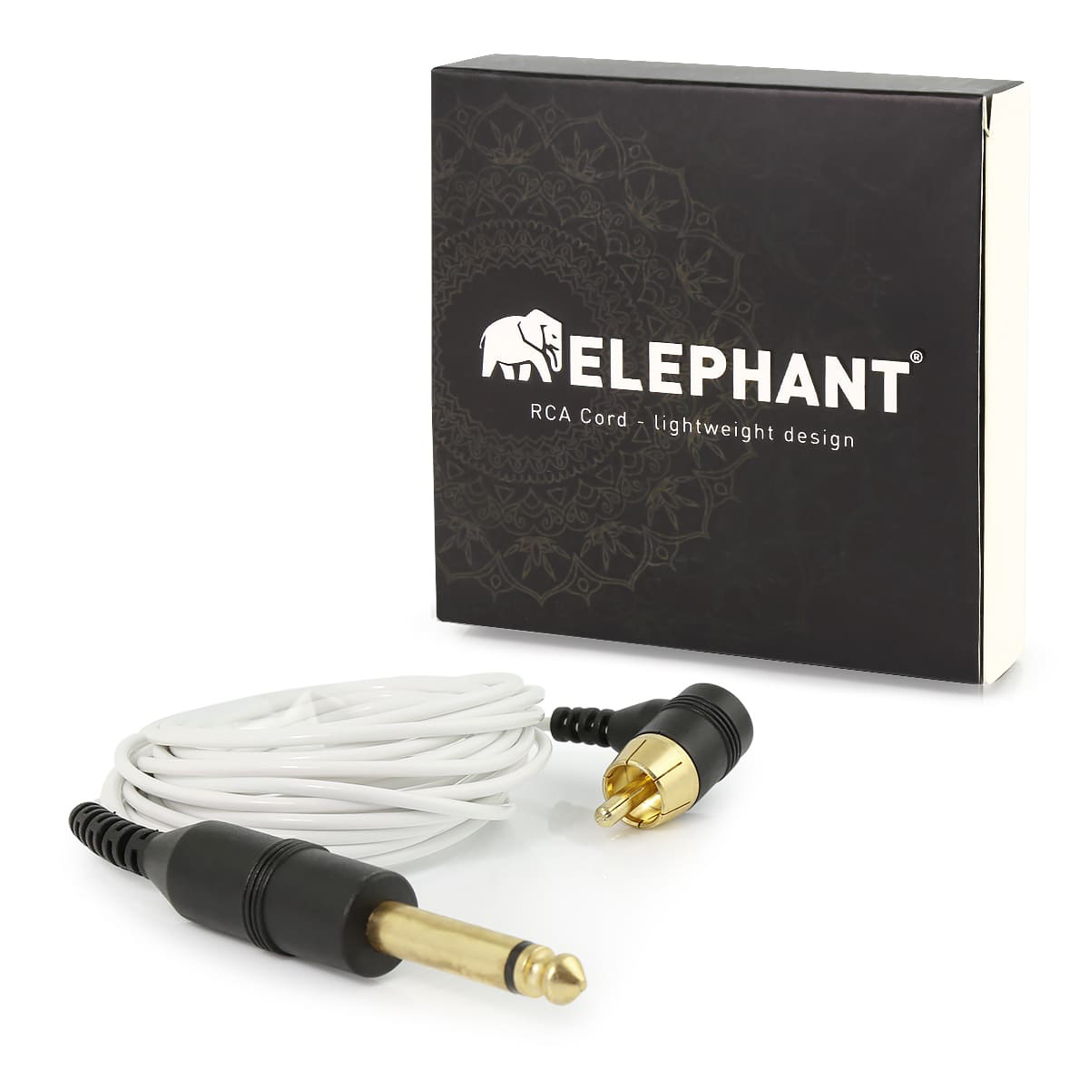 Elephant - Lightweight Cinch/RCA Kabel - gewinkelt